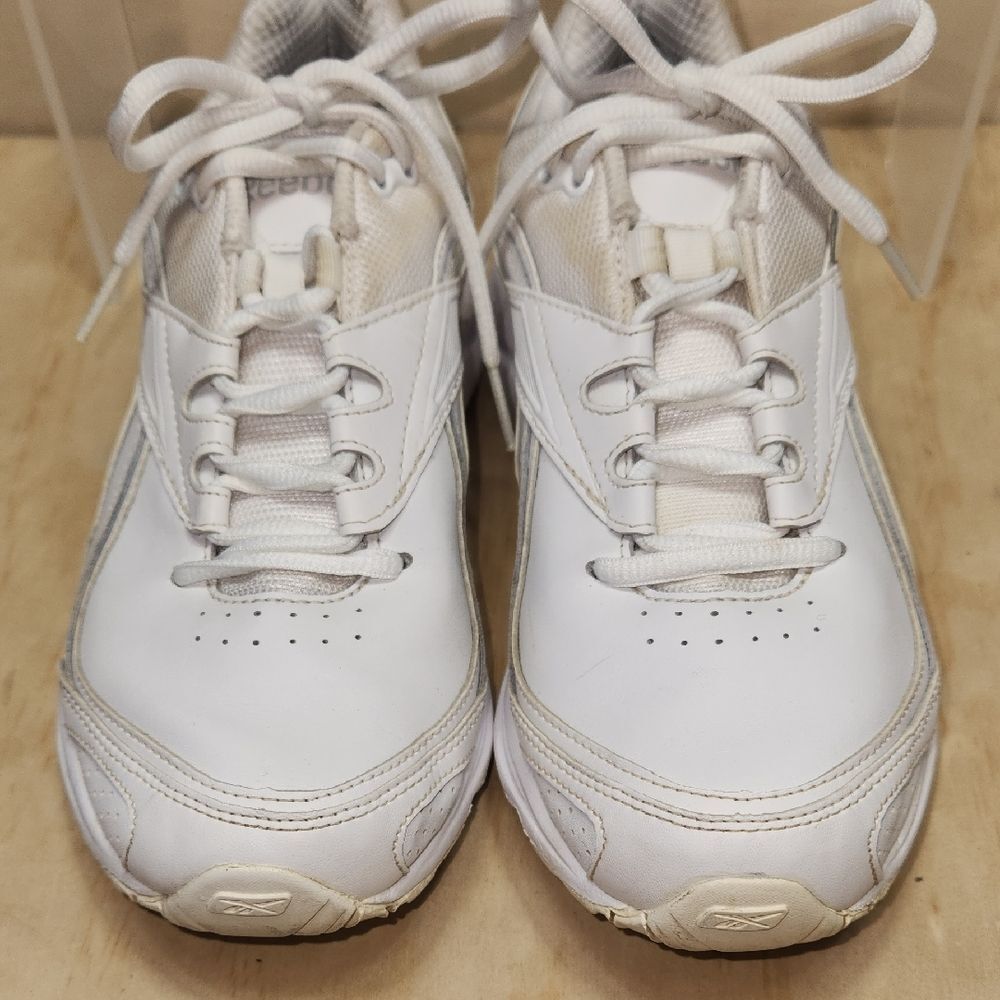 Reebok White Athletic Shoes Women 7 Sneaker Walking Jogging DMXMAX - Picture 3 of 10